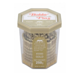 Bobby Pins 2" Gold Tub
